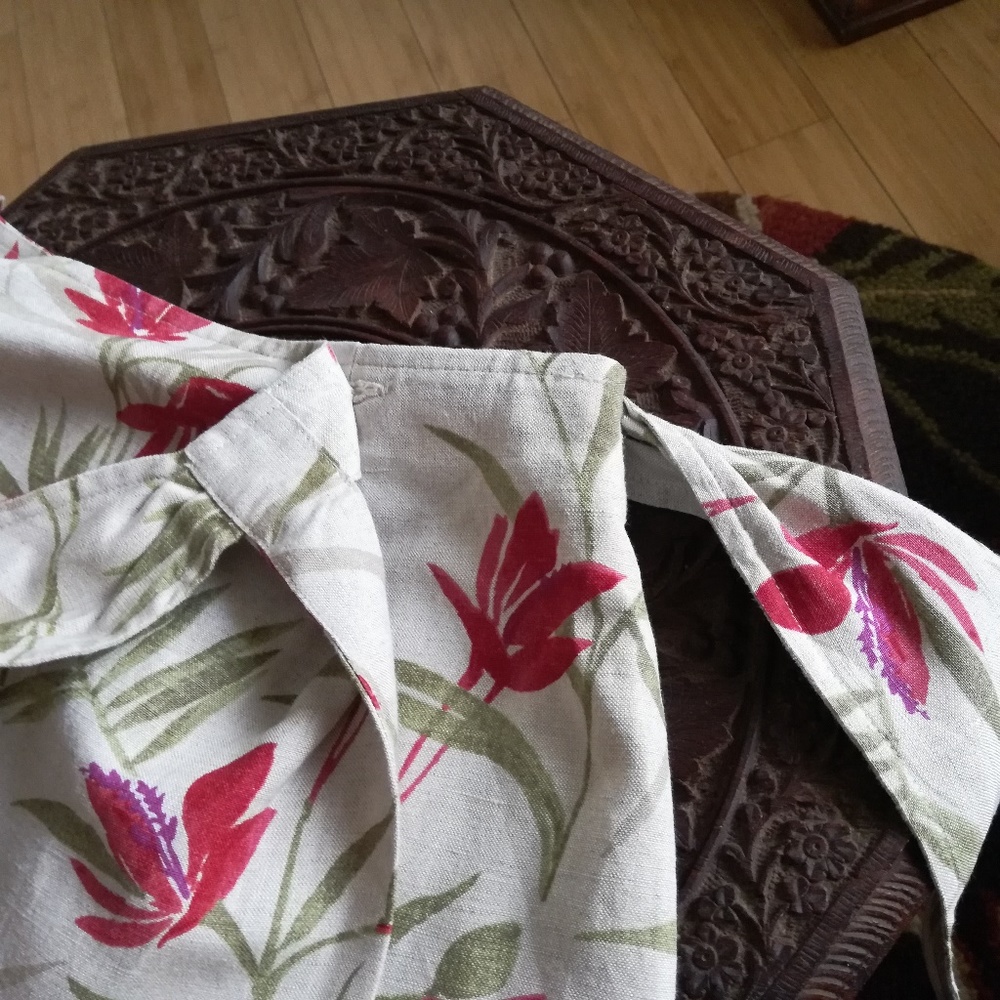 Liz Claiborne Linen Midi Skirt - Picture 7 of 8
